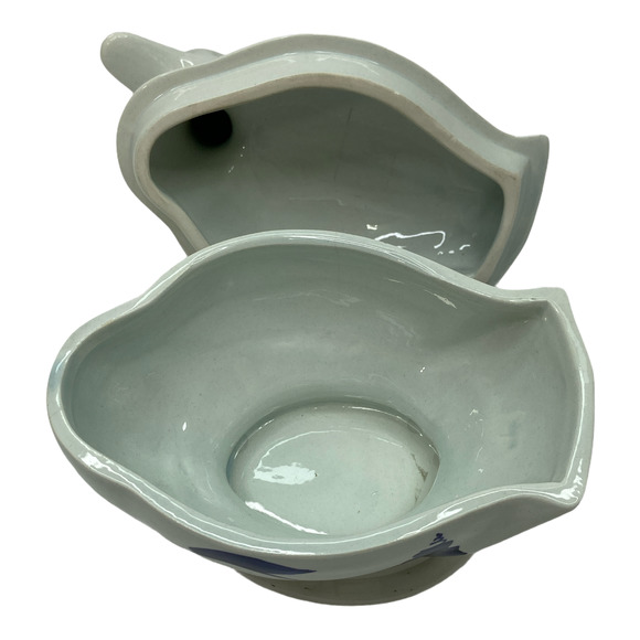 Este Italian Porcelain Duck Serving Bowl - Picture 2 of 4